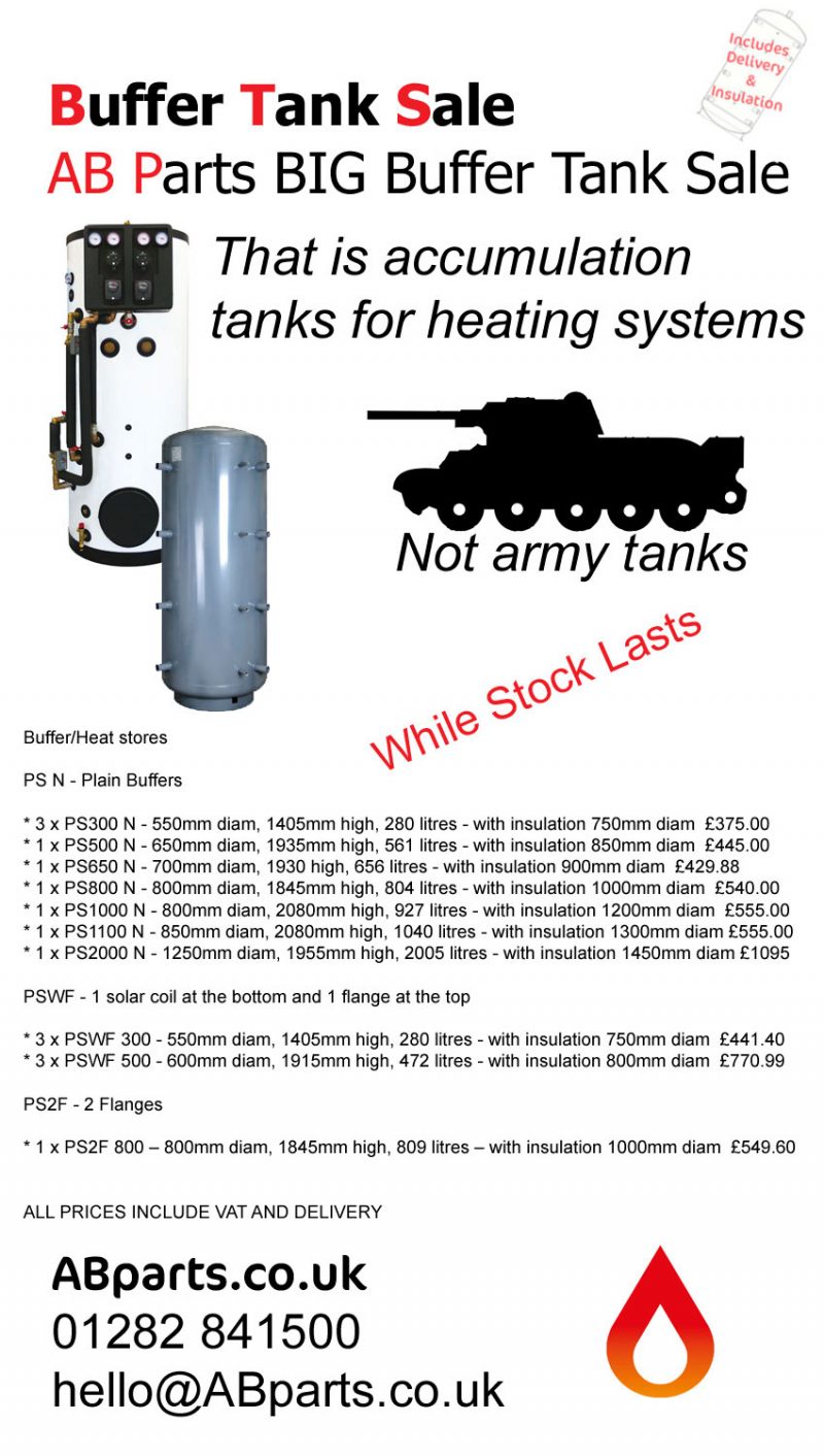 buffer tank sale